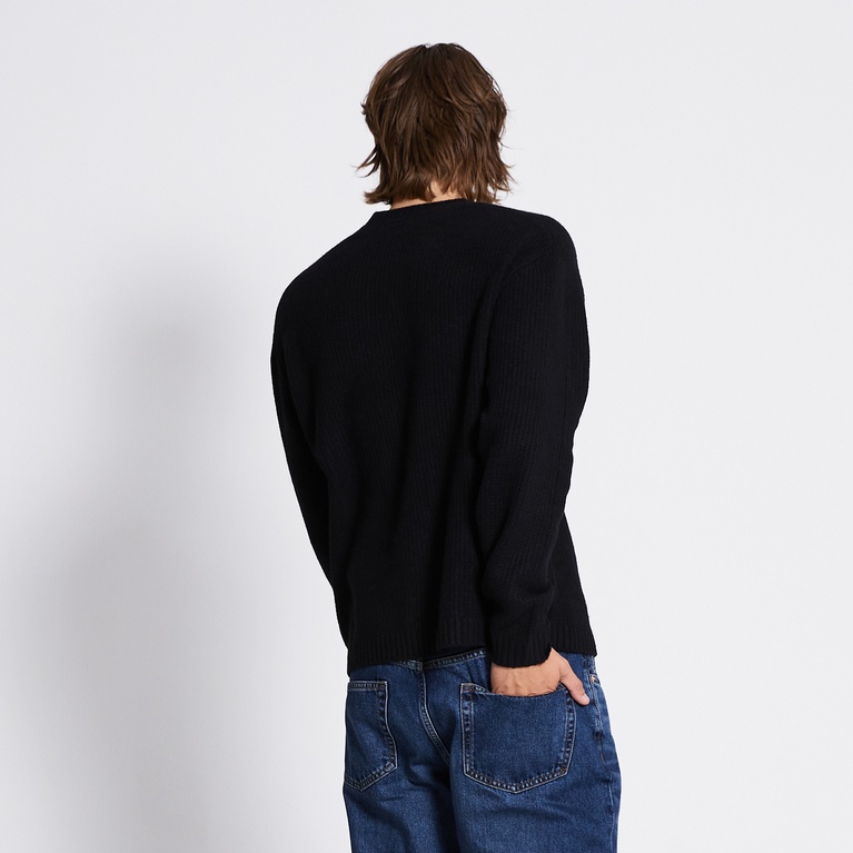 V-neck knit sweater "Manne"